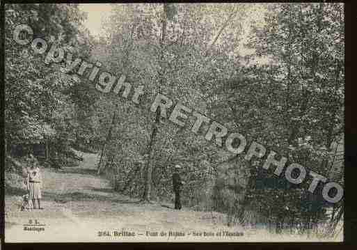 Ville de BRILLAC Carte postale ancienne