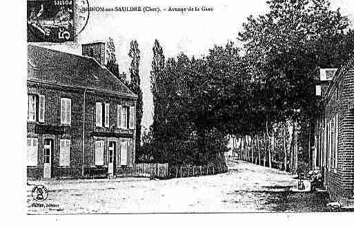 Ville de BRINONSURSAULDRE Carte postale ancienne