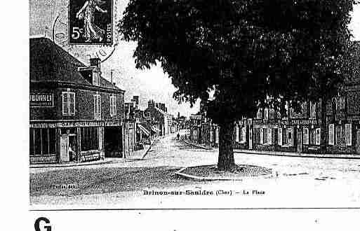 Ville de BRINONSURSAULDRE Carte postale ancienne