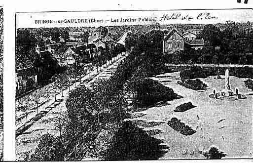Ville de BRINONSURSAULDRE Carte postale ancienne