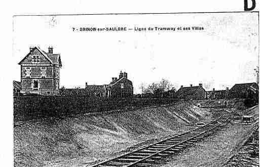 Ville de BRINONSURSAULDRE Carte postale ancienne