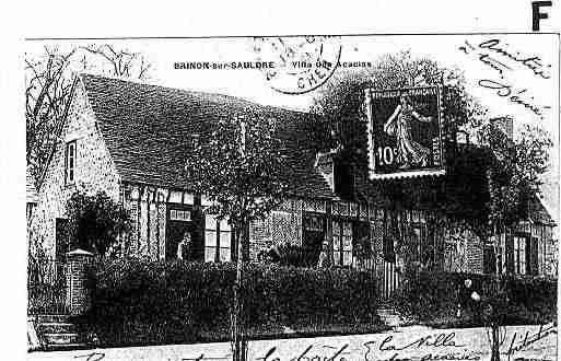 Ville de BRINONSURSAULDRE Carte postale ancienne