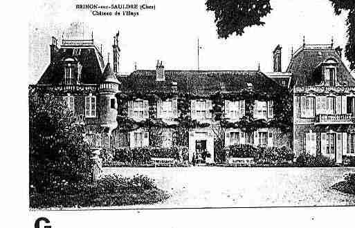 Ville de BRINONSURSAULDRE Carte postale ancienne