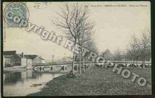 Ville de BRIONSUROURCE Carte postale ancienne