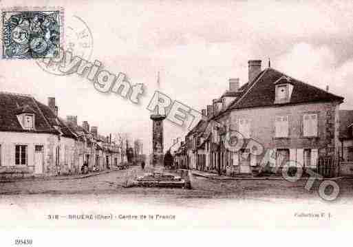 Ville de BRUEREALLICHAMPS Carte postale ancienne