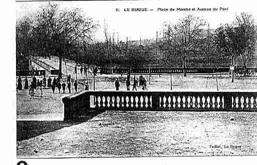 Ville de BUGUE(LE) Carte postale ancienne