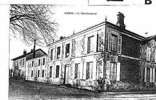 Ville de BURIE Carte postale ancienne