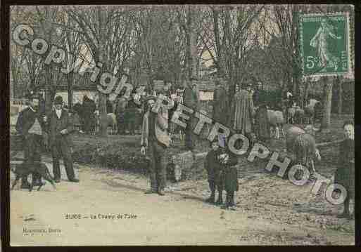 Ville de BURIE Carte postale ancienne