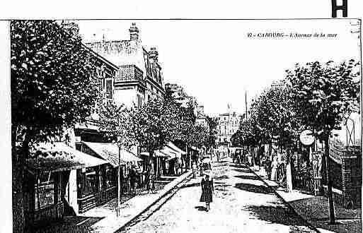 Ville de CABOURG Carte postale ancienne