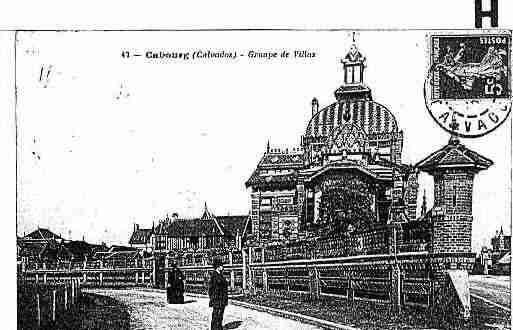 Ville de CABOURG Carte postale ancienne