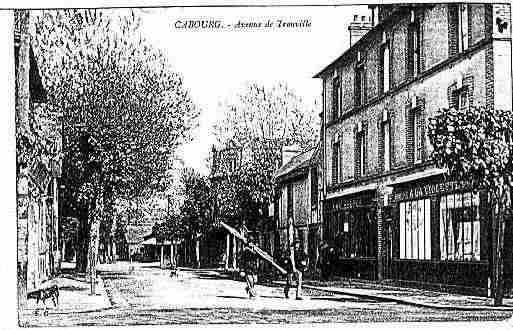 Ville de CABOURG Carte postale ancienne