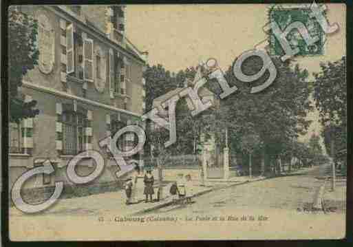 Ville de CABOURG Carte postale ancienne