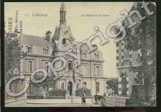 Ville de CABOURG Carte postale ancienne