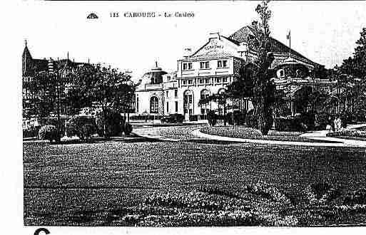 Ville de CABOURG Carte postale ancienne