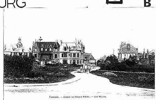 Ville de CABOURG Carte postale ancienne