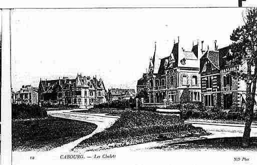 Ville de CABOURG Carte postale ancienne