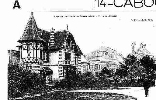 Ville de CABOURG Carte postale ancienne