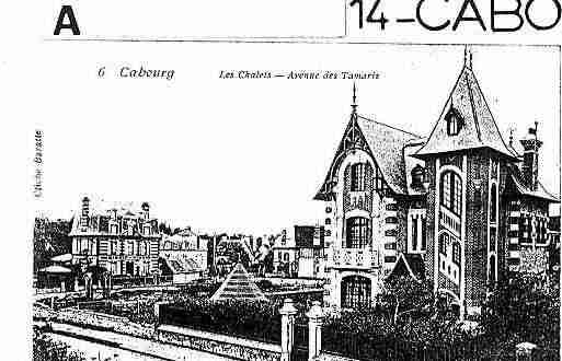 Ville de CABOURG Carte postale ancienne