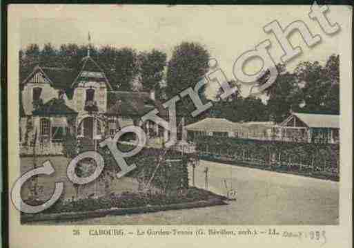 Ville de CABOURG Carte postale ancienne