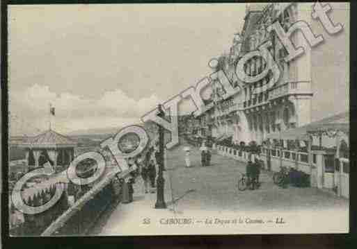 Ville de CABOURG Carte postale ancienne