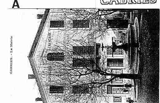 Ville de CABRIES Carte postale ancienne