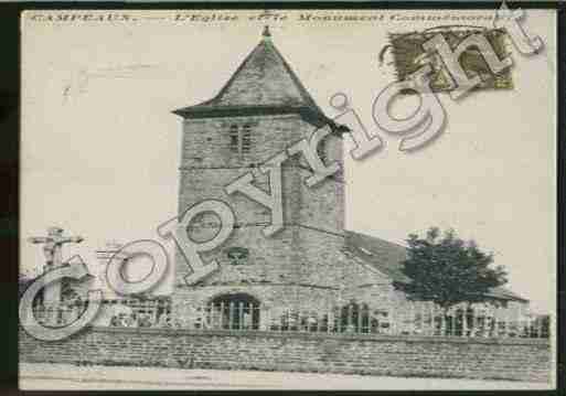 Ville de CAMPEAUX Carte postale ancienne