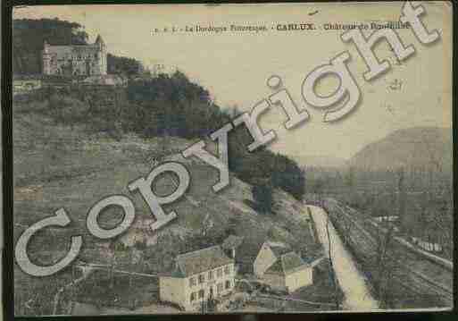 Ville de CARLUX Carte postale ancienne