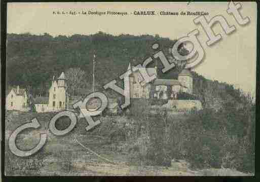 Ville de CARLUX Carte postale ancienne