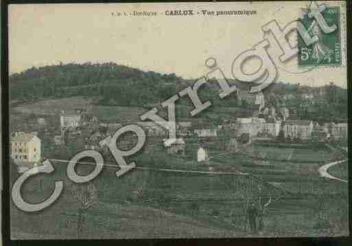 Ville de CARLUX Carte postale ancienne