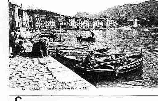 Ville de CASSIS Carte postale ancienne Ville de CASSIS Carte postale ancienne