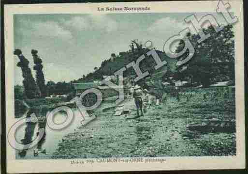 Ville de CAUMONTSURORNE Carte postale ancienne