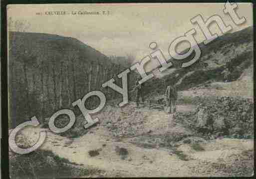 Ville de CAUVILLE Carte postale ancienne