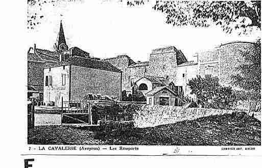 Ville de CAVALERIE(LA) Carte postale ancienne