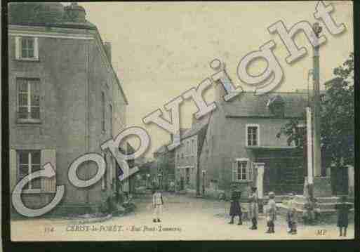 Ville de CERISYLAFORET Carte postale ancienne