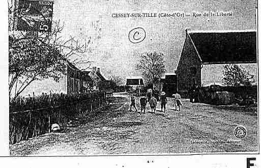 Ville de CESSEYSURTILLE Carte postale ancienne