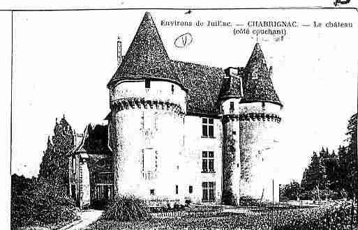 Ville de CHABRIGNAC Carte postale ancienne