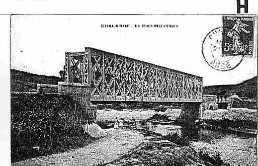 Ville de CHALABRE Carte postale ancienne