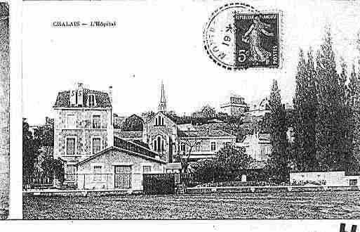 Ville de CHALAIS Carte postale ancienne