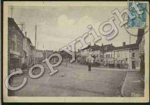 Ville de CHALAMONT Carte postale ancienne