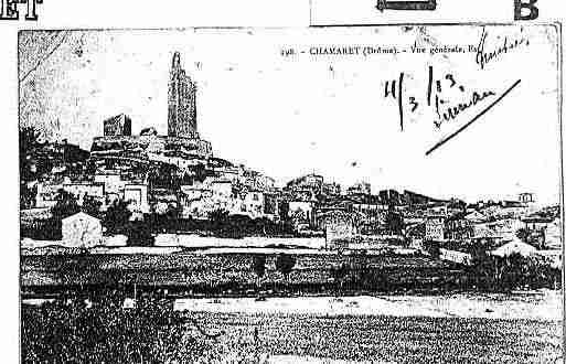 Ville de CHAMARET Carte postale ancienne