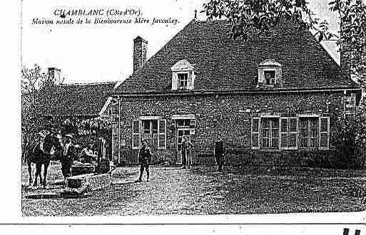 Ville de CHAMBLANC Carte postale ancienne