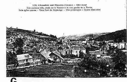 Ville de CHAMBONSURVOUEIZE Carte postale ancienne