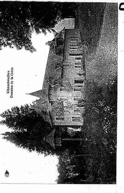 Ville de CHAMBOULIVE Carte postale ancienne