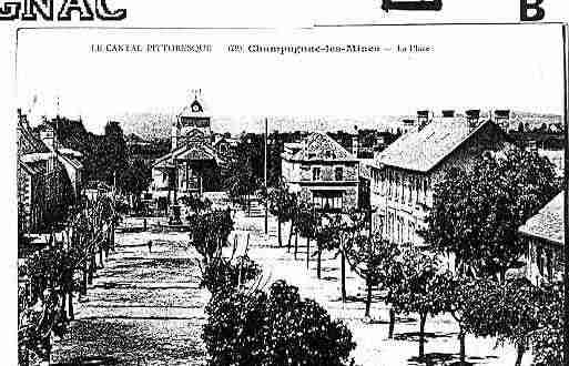 Ville de CHAMPAGNAC Carte postale ancienne