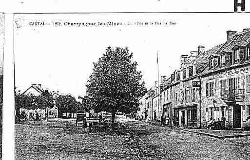 Ville de CHAMPAGNAC Carte postale ancienne