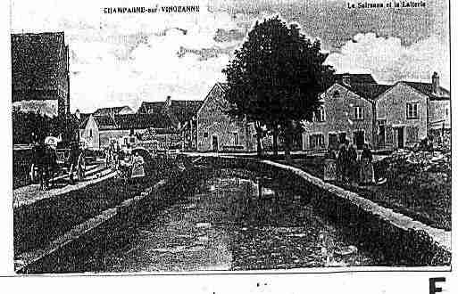 Ville de CHAMPAGNESVINGEANNE Carte postale ancienne