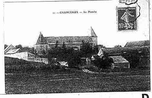 Ville de CHANCEAUX Carte postale ancienne