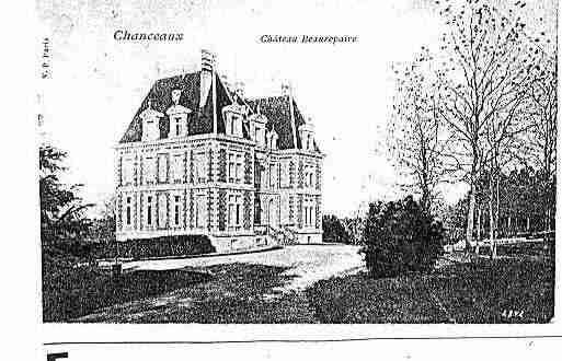 Ville de CHANCEAUX Carte postale ancienne