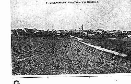 Ville de CHANCEAUX Carte postale ancienne