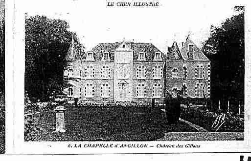 Ville de CHAPELLED\'ANGILLON(LA) Carte postale ancienne